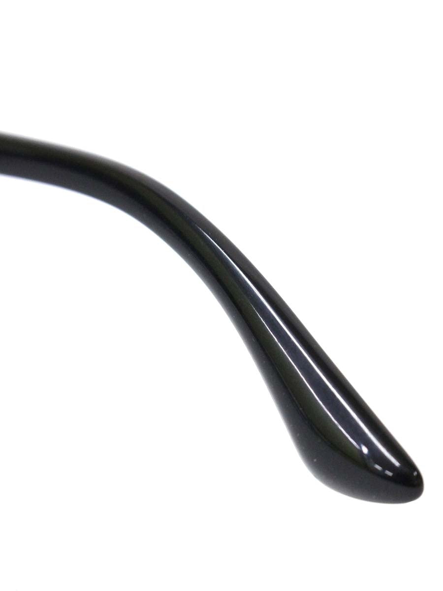 プラダ VPR20R メガネ ブラック トライアングルロゴ セルフレーム フルリム スクエア ITTMZ3NGJOGA