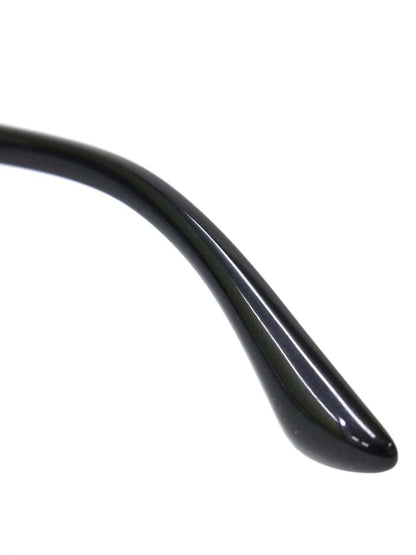 プラダ VPR20R メガネ ブラック トライアングルロゴ セルフレーム フルリム スクエア ITTMZ3NGJOGA