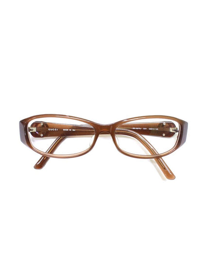 グッチ GG-9079J メガネ ブラウン シェリーライン GG セルフレーム フルリム スクエアシェイプ ITFS8QMNN6IK