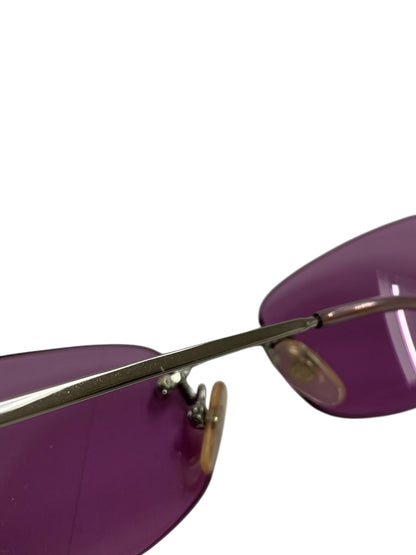 シャネル 4002 眼鏡 パープル ロゴ ITRYQLDVKEYA