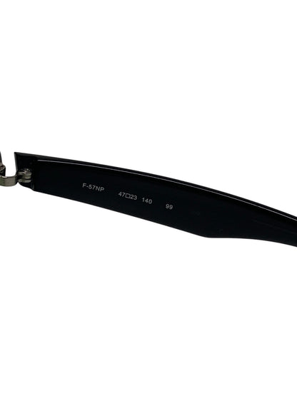 フォーナインズ feelsun F-57NP サングラス ブラック セルフレーム フルリム ボストン ITHUCMVRZ1YA