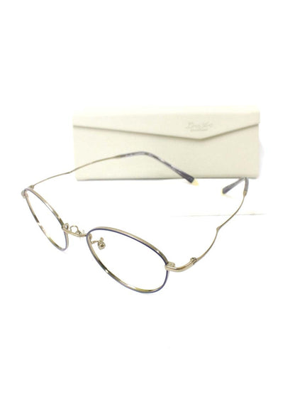 ラインアートシャルマン Solo ソロ XL11304 メガネ ネイビー メタルフレーム ボストン IT0Y7HKB8YGO