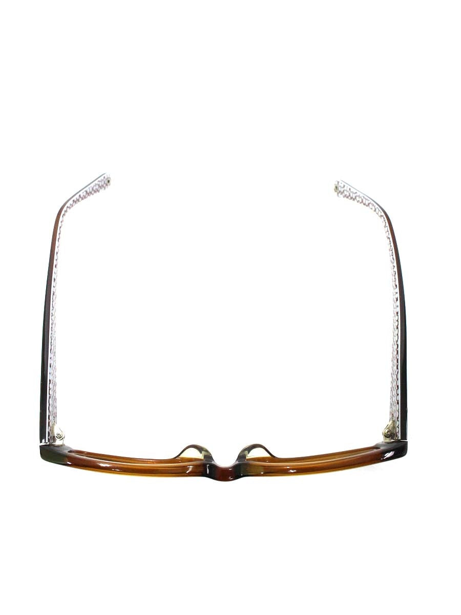 コーチ LELLA メガネ ブラウン 559AF ラインストーン バタフライ ITYEAL14SR66