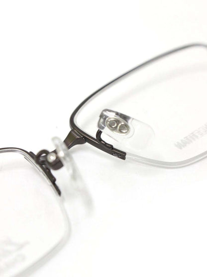 ラインアートシャルマン XL1869 メガネ ブラウン コンビフレーム フルリム スクエア IT694J4W7LXQ