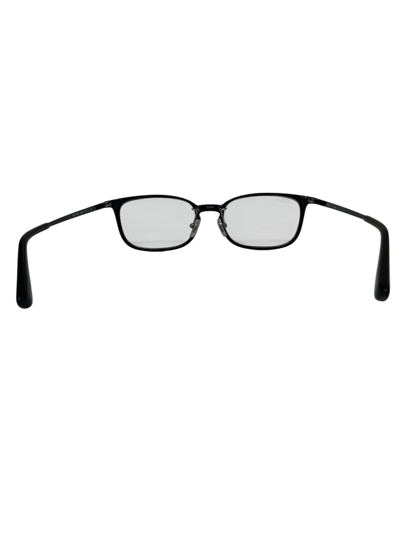 レイバン OPTICS RB7182D メガネ ブラック コンビフレーム フルリム スクエア ITZB5ZIAGXTO