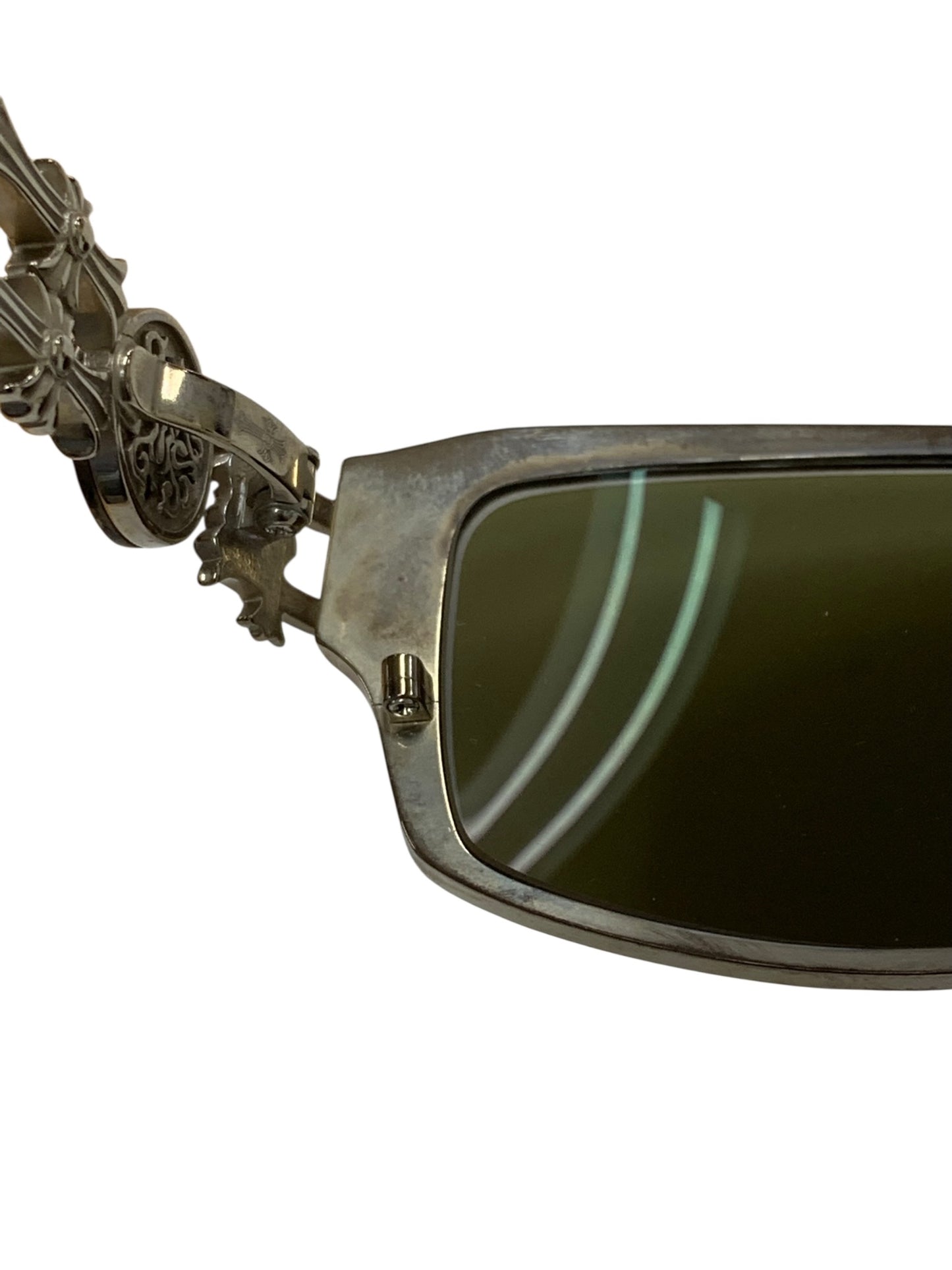 ロズヴィー 眼鏡 ホワイト サングラス シルバー925 クロス ITY8OHYS9XTK