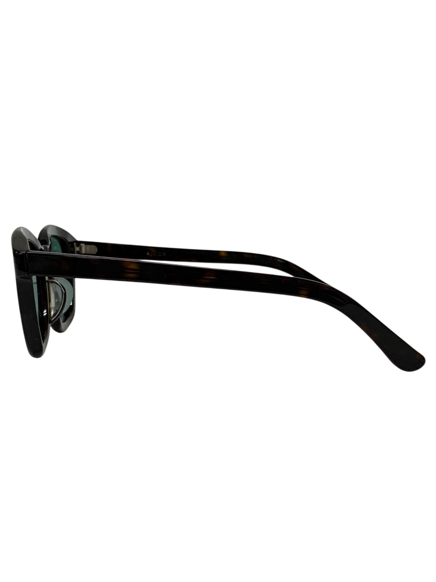 ayame（アヤメ） KORO サングラス ブラウン コロ DHV 4C Emerald セルフレーム フルリム ウェリントン ITG1FPH7UAPK