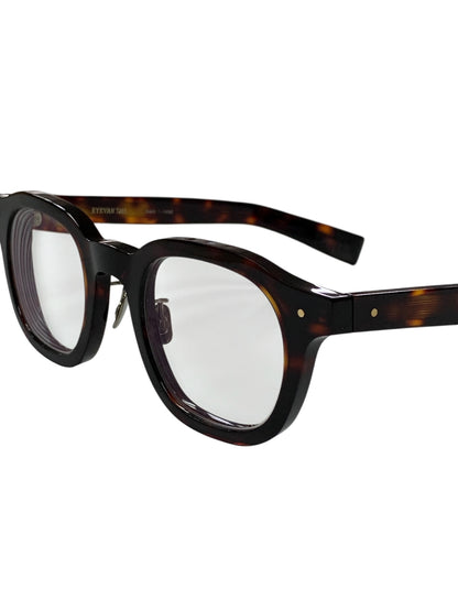 アイヴァン7285 363 メガネ ブラウン べっ甲柄 セルフレーム フルリム ボストン ITBEKAWQMGFI