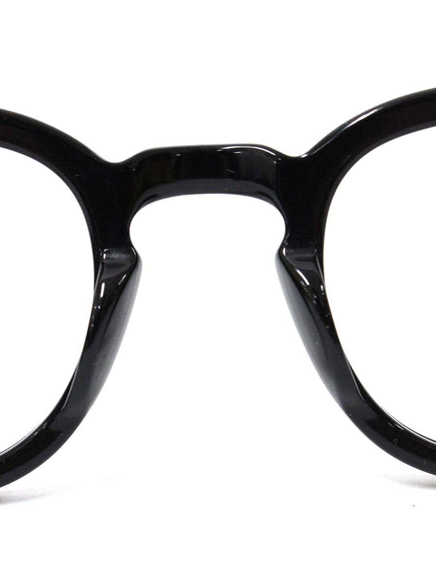 モスコット LEMTOSH メガネ ブラック セルフレーム フルリム ウェリントン ITXXQALGTLX1