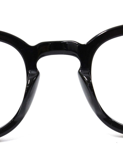 モスコット LEMTOSH メガネ ブラック セルフレーム フルリム ウェリントン ITXXQALGTLX1