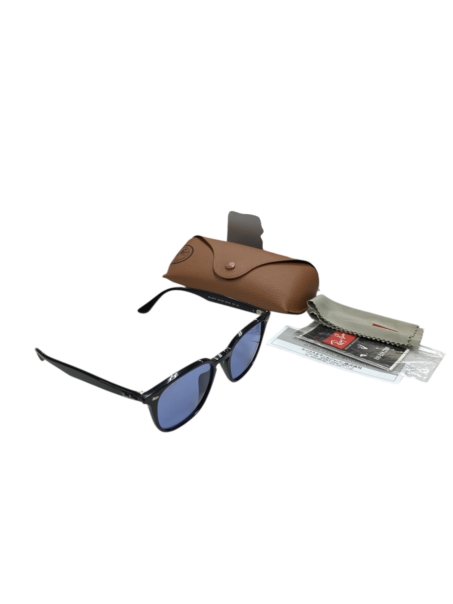 レイバン RB4258-F サングラス ブラック セルフレーム フルリム ウェリントン ITFFQ2LIMT0T