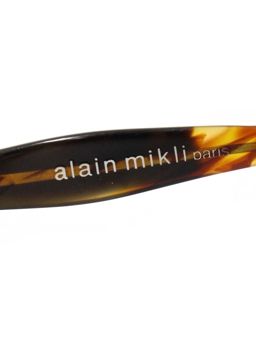 アランミクリ 2182 サングラス ブラウン/ブラック セルフレーム フルリム オーバル（楕円） ITRDDD520MBO