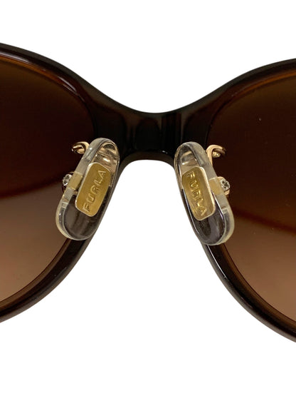 フルラ SFU849J サングラス ブラウン オーバル ITZGJW40UUEA