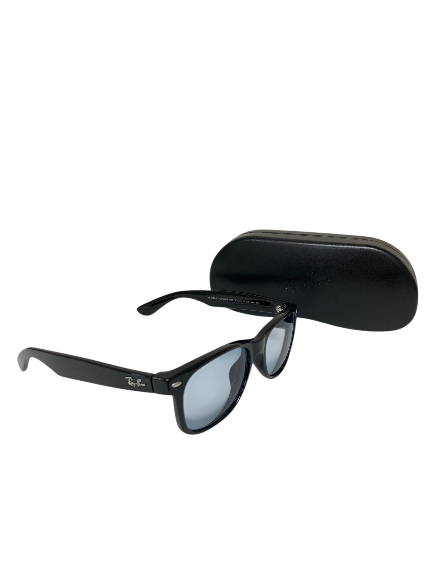 レイバン NEW WAYFARER RB2132-F サングラス ブラック セルフレーム フルリム ウェリントン ITGPV10ILV1E