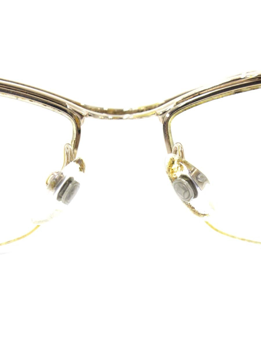 フォーナインズ S-341T メガネ ゴールド/ブラウン チタニウムフレーム フルリム スクエア IT9S9OS6A26A