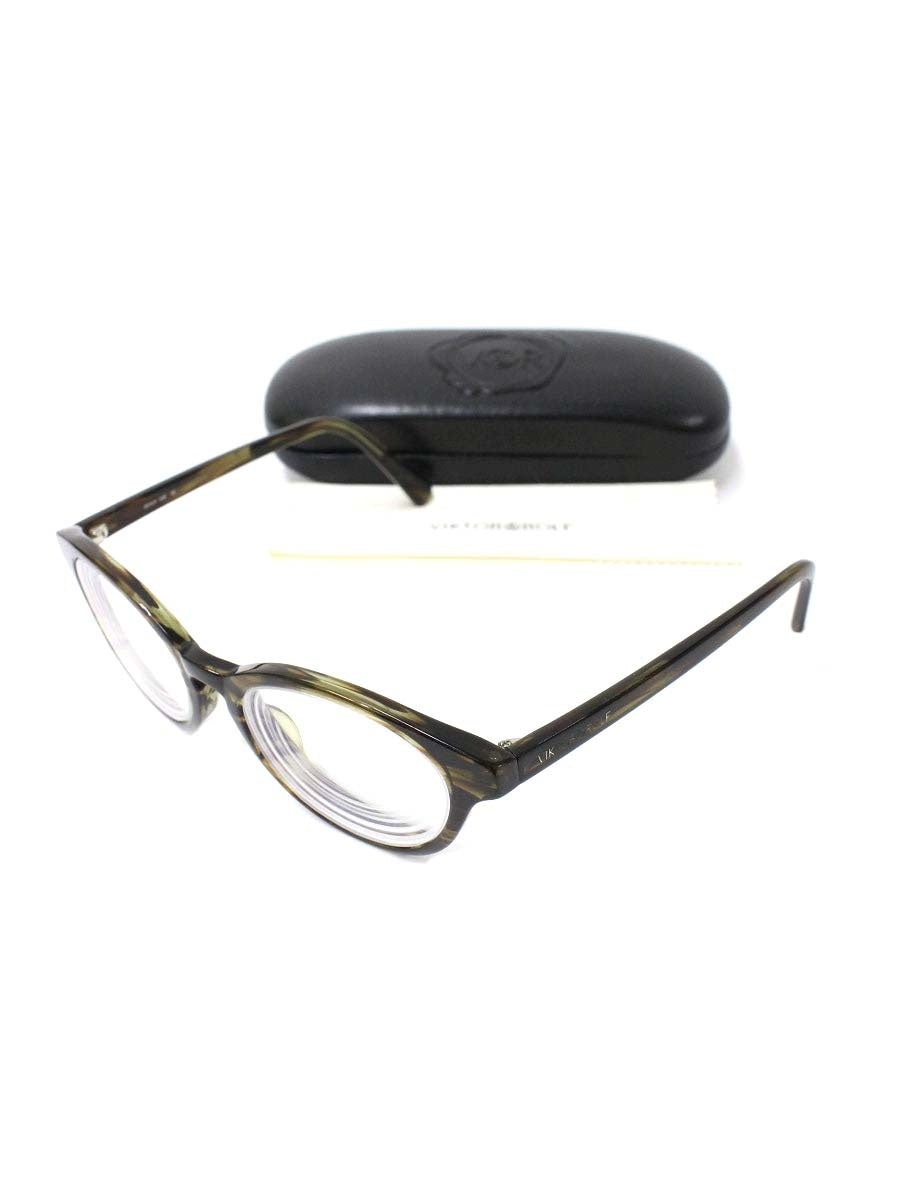 ヴィクター&ロルフ メガネ ブラウン セルフレーム フルリム ウェリントン IT3RF3S3NNLS