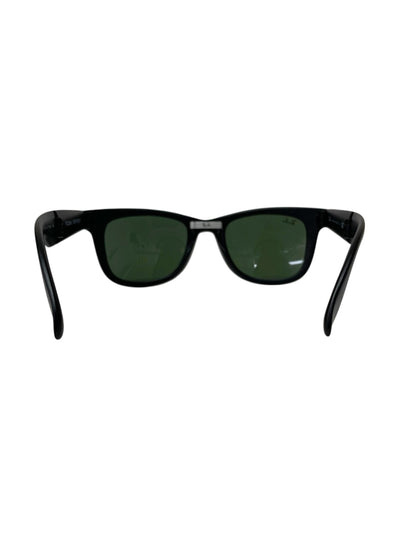 レイバン Wayfarer Folding RE4105 サングラス ブラック セルフレーム フルリム ウェリントン ITF8P2YCJEXC