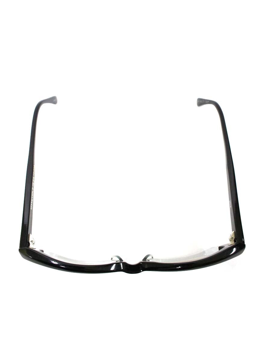 エフェクター jack ジャック メガネ ブラック/クリア セルフレーム スクエア IT24IYGEYCIF