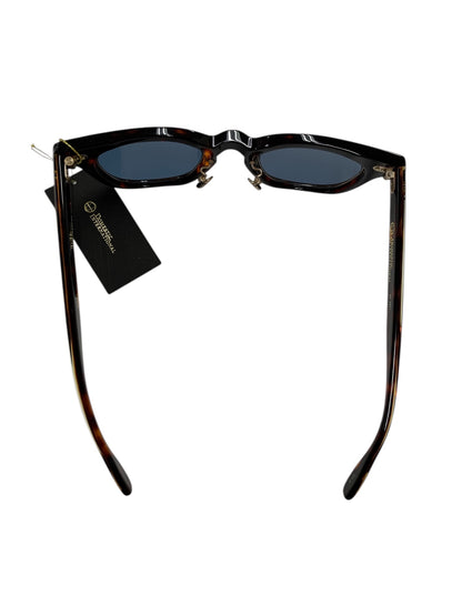 ドメスティックインターナショナル DI-1011S メガネ ブラウン コンビフレーム フルリム ウエリントン ITAKISS5EIK2