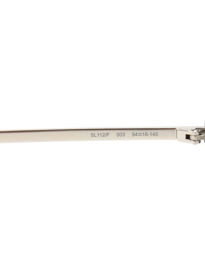 サンローランパリ SL112/F 003 メガネ グレー コンビフレーム フルリム スクエアシェイプ IT04Z3ILBYON