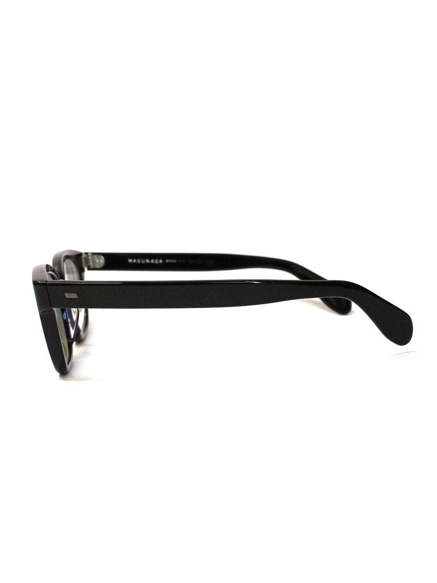 増永眼鏡 光輝 000 メガネ ブラック セルフレーム スクエア ITWBMPZCWMSU