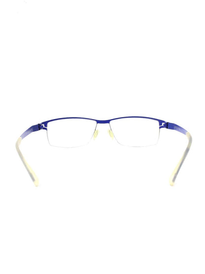 マイキータ KARSTEN メガネ ブルー メタルフレーム フルリム スクエア ITJEP92MYX5Q