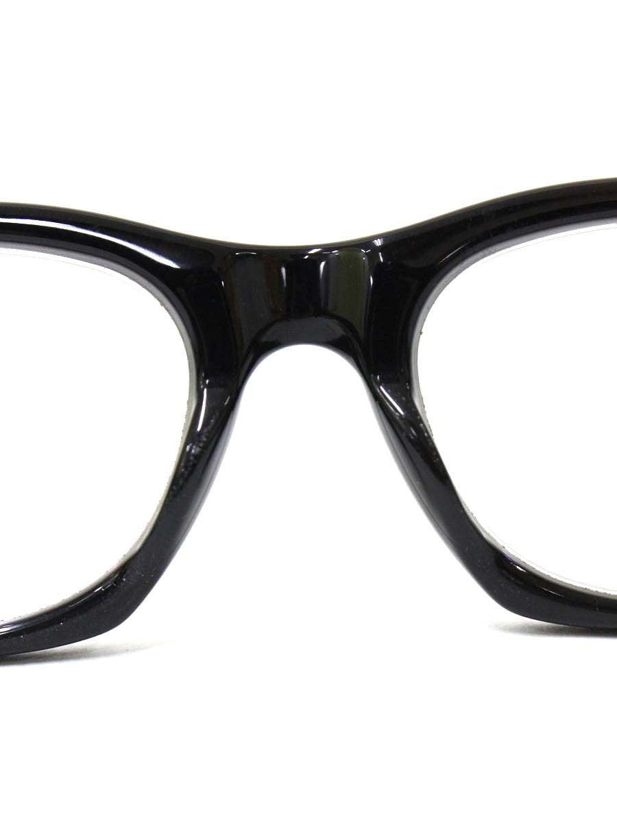 オリバーゴールドスミス VICE CONSUL-s メガネ ブラック/ゴールド セルフレーム フルリム ウェリントン IT6CJN3I7XY8