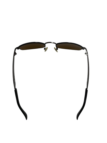 プラダ P302 サングラス ブラウン メタルフレーム フルリム オーバル（楕円） ITQPZV8BDOAO