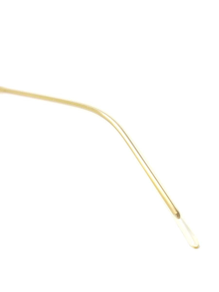 プロポ ROSA メガネ ブラウン/ゴールド メタルフレーム フルリム オーバル ITXWG542DC63