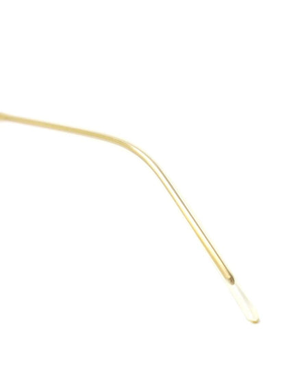 プロポ ROSA メガネ ブラウン/ゴールド メタルフレーム フルリム オーバル ITXWG542DC63