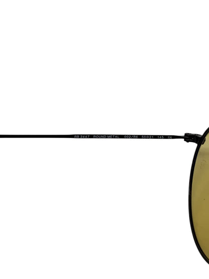 レイバン ROUND METAL RB3447 サングラス ブラック ラウンドメタル フルリム ラウンド ITRG12E6WUZY