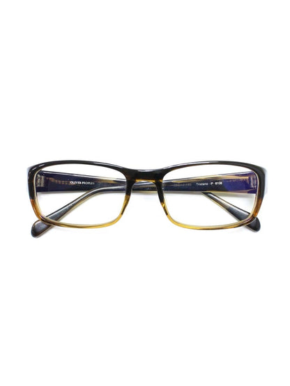 オリバーピープルズ Tristano-P メガネ ブラウン セルフレーム フルリム スクエア ITLEUVU5ANX5