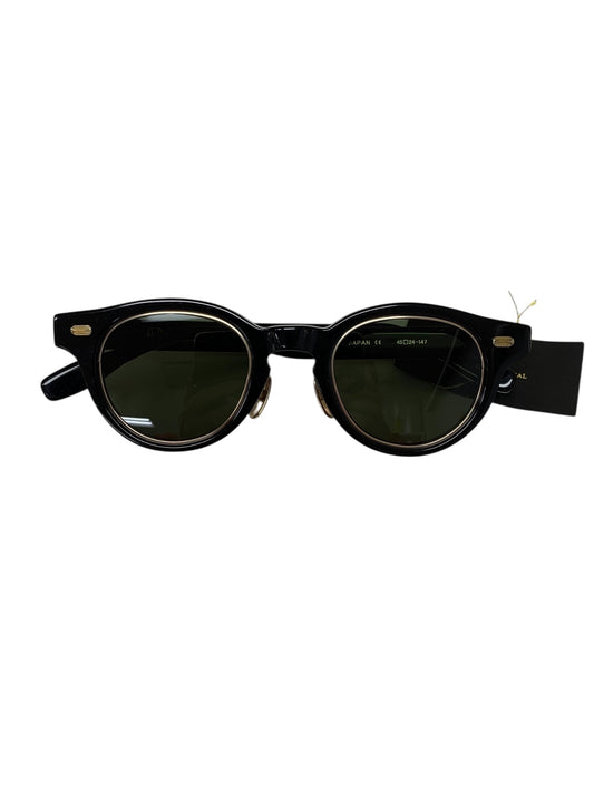 ドメスティックインターナショナル DI-1010S サングラス ブラック セルフレーム フルリム ウェリントンシェイプ ITOORGD5679K