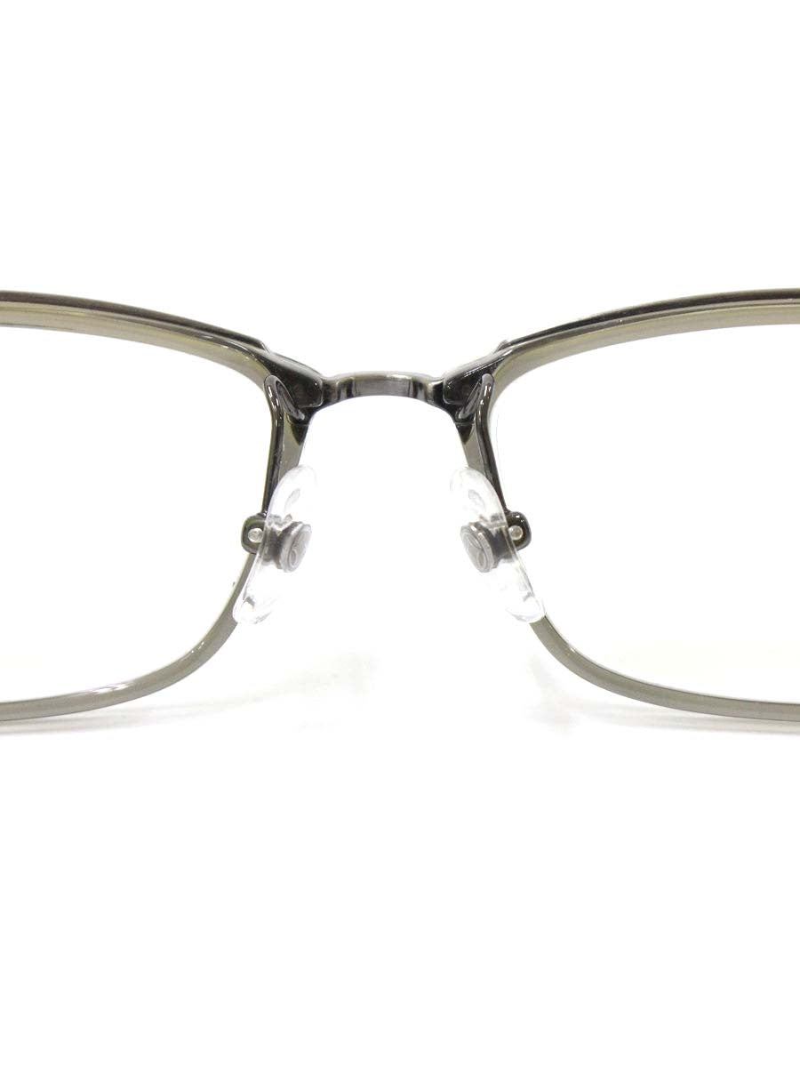 フォーナインズ M-106 メガネ 眼鏡 グレー セルフレーム フルリム スクエア クリア ITGP76XYPM2C