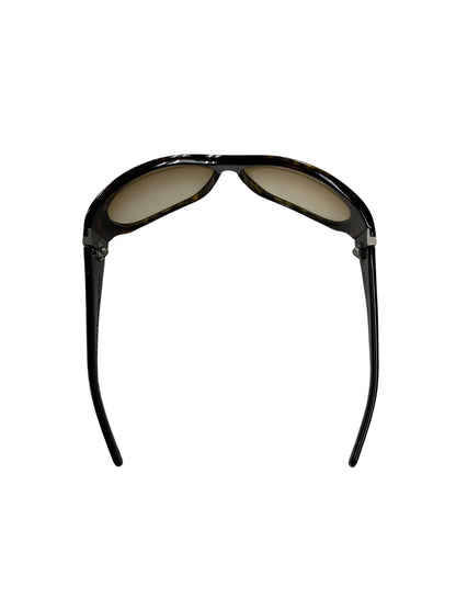 ボッテガヴェネタ イントレチャート BV45/S サングラス ブラウン セルフレーム フルリム ティアドロップ IT5F52NJSWE8