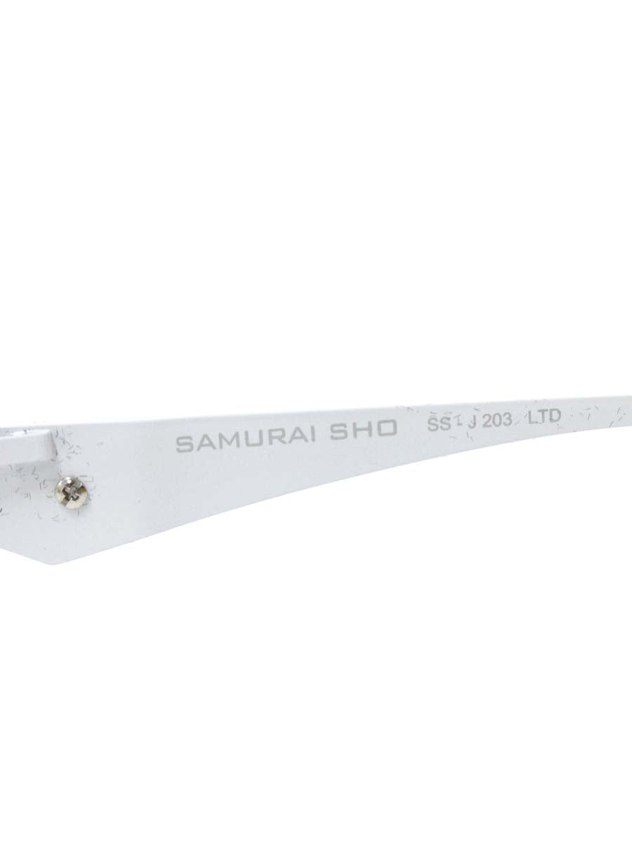 サムライ翔 リラックスライン 仁 SS-J203 LTD メガネ ホワイト 限定カラー メタルフレーム フルリム スクエア ITR0A9J1RAU8