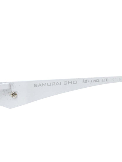 サムライ翔 リラックスライン 仁 SS-J203 LTD メガネ ホワイト 限定カラー メタルフレーム フルリム スクエア ITR0A9J1RAU8