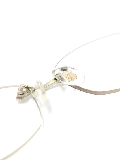 ショパール VCH843J メガネ シルバー/パールホワイト ラインストーン IT75DB0ZGN9W