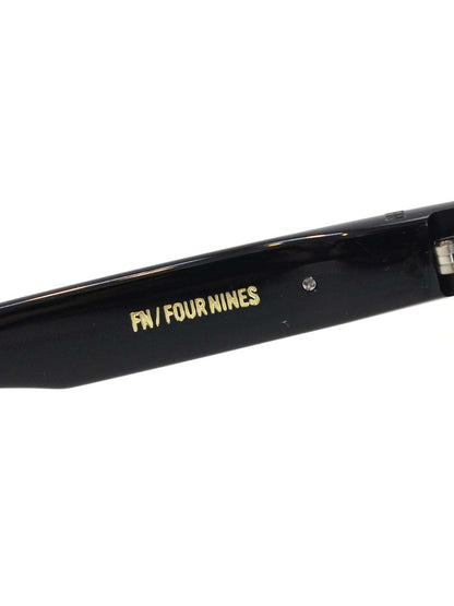 フォーナインズ FN/FOUR NINES FN-03E メガネ ブラック スクエア ウェリントン ブラックフロート プロトタイプ IT746DCDKOV0