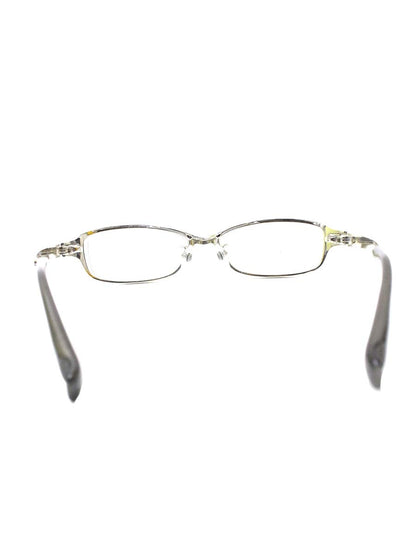 フォーナインズ S-821T メガネ シルバー チタンフレーム フルリム スクエア ITQLJAJ2ZG86