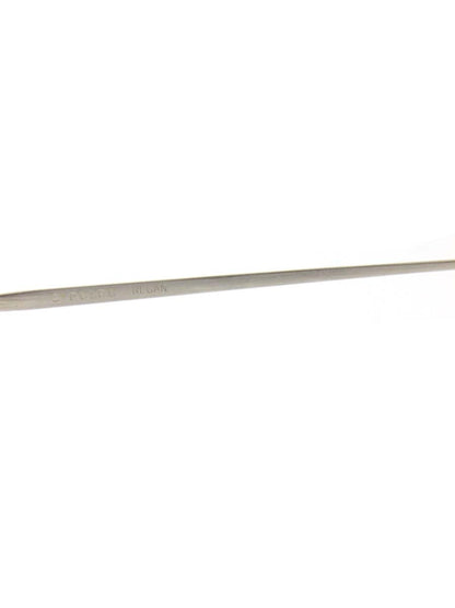 エクレク REGAN メガネ チタンブラック/シルバー メタルフレーム フルリム ウェリントン TBK ITAH3K53Q6G0