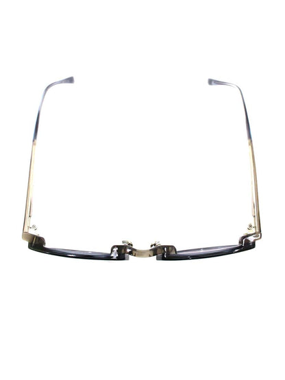 アイヴァン7285 316 メガネ ブラック/クリアグレー セルフレーム フルリム ウェリントン IT9D45THXBXW