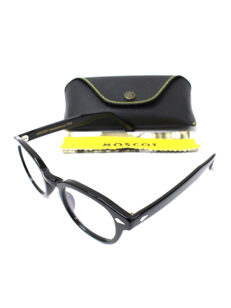 モスコット LEMTOSH メガネ ブラック レムトッシュ セルフレーム フルリム ボストン IT6F305EFCLO