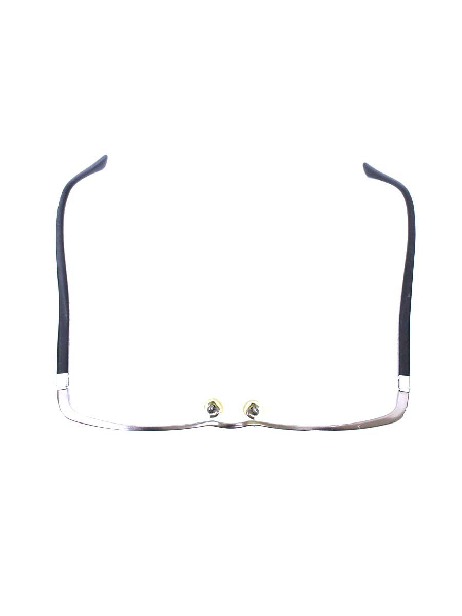 スタルクアイズ SH0001J 0300M メガネ ブラック/ガンメタマット コンビフレーム ハーフリム スクエアシェイプ ITNJZHNZIDXW