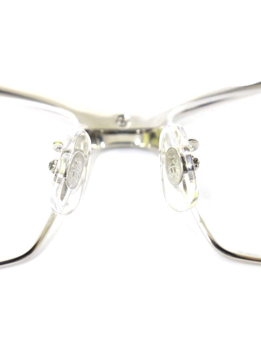 サムライ翔 SS-J205 メガネ シルバー メタルフレーム スクエア ITN0VG7CY2CY