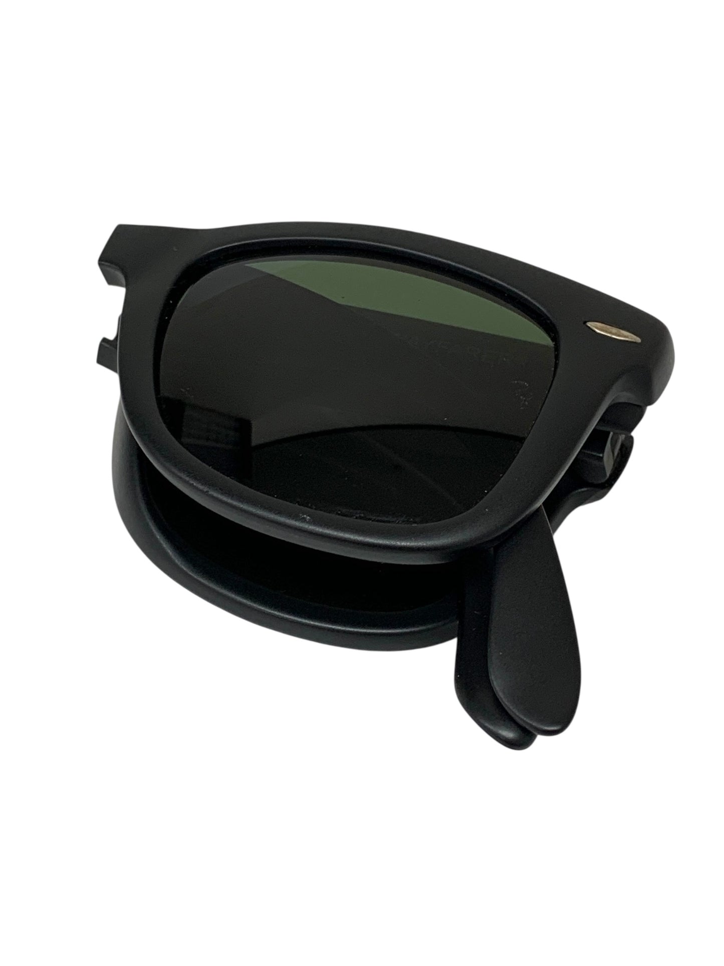 レイバン Wayfarer Folding RE4105 サングラス ブラック セルフレーム フルリム ウェリントン ITF8P2YCJEXC