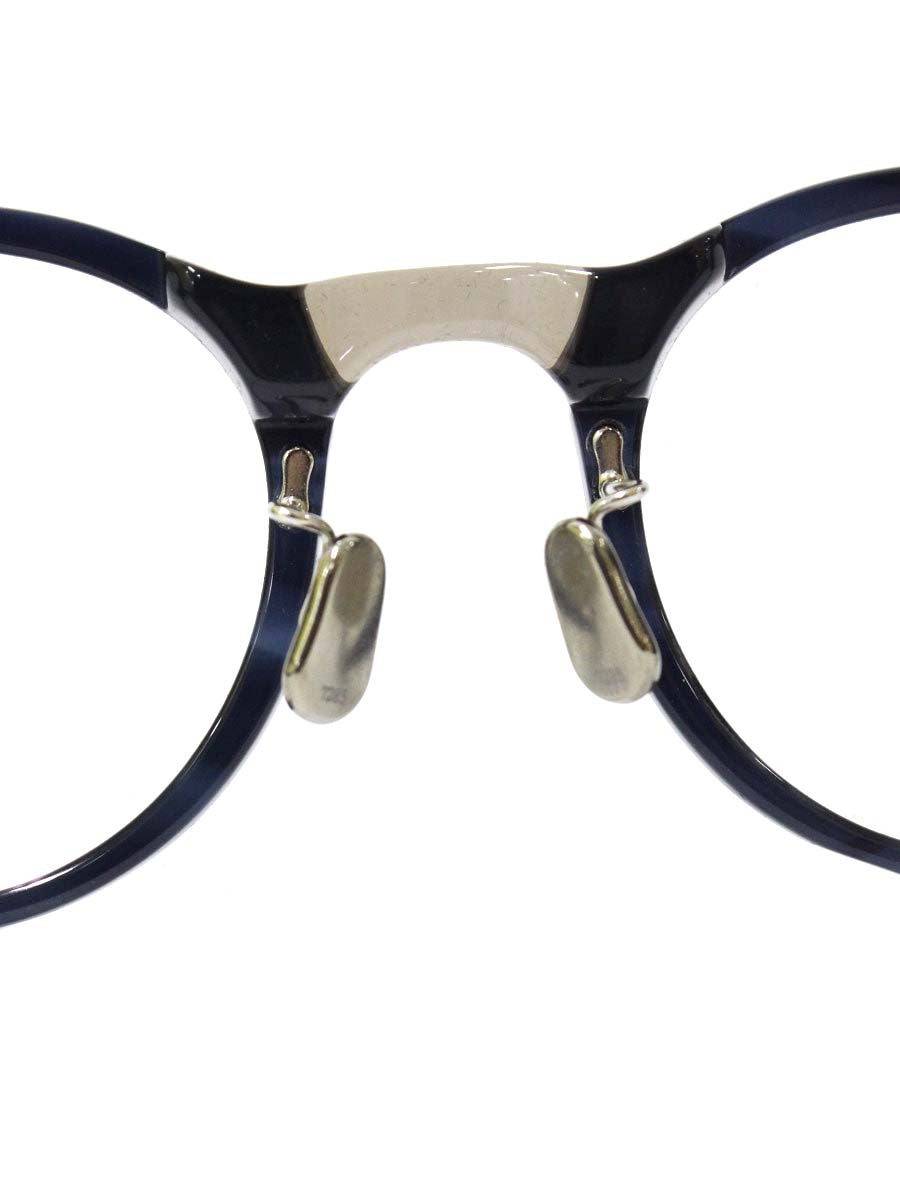 アイヴァン7285 316 メガネ ブラック/クリアグレー セルフレーム フルリム ウェリントン IT9D45THXBXW