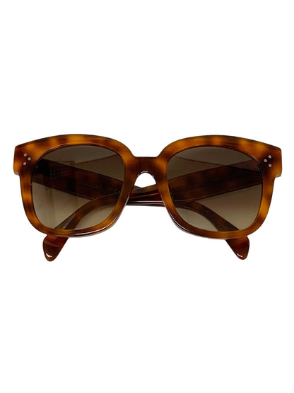 セリーヌ CL40002U サングラス ブラウン セルフレーム フルリム ウェリントン ITOBVZDXN9QU