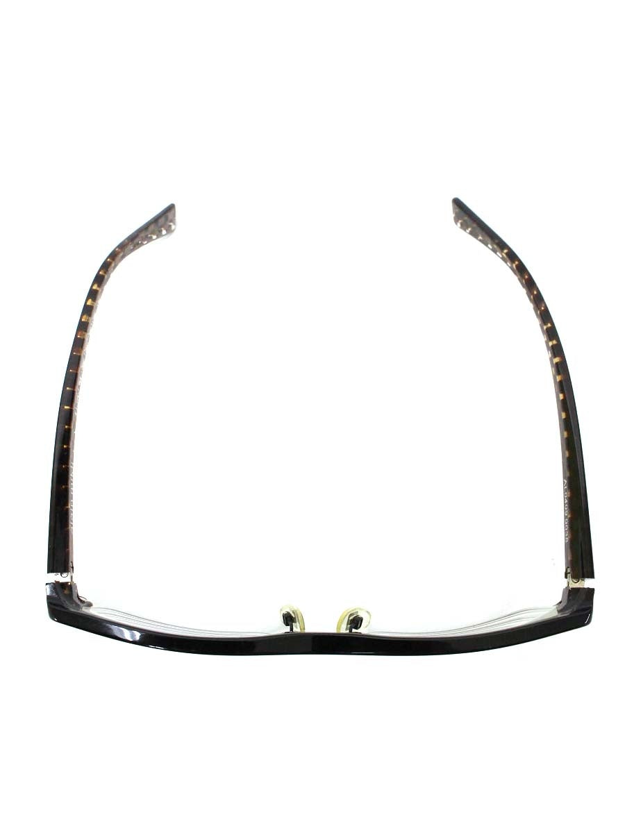 アランミクリ AL0409 0038 メガネ ブラック/ブラウン コンビフレーム フルリム スクエア IT71YTQ2DRBU