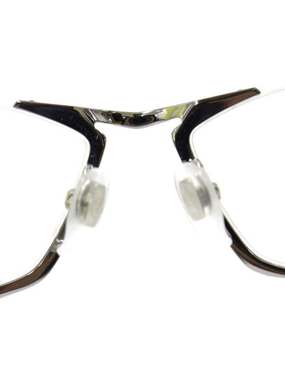 マサキマツシマ MF-1214 メガネ ガンメタル シルバー メタルフレーム ハーフリム スクエア COL.2 ITZ8OSNOOC5C